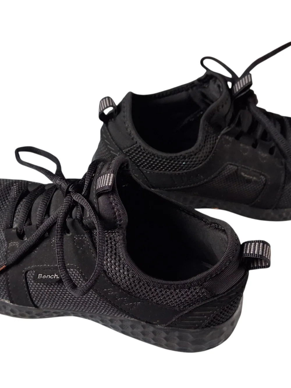 Bench Black Women's Athletic Lace-Up Sneakers